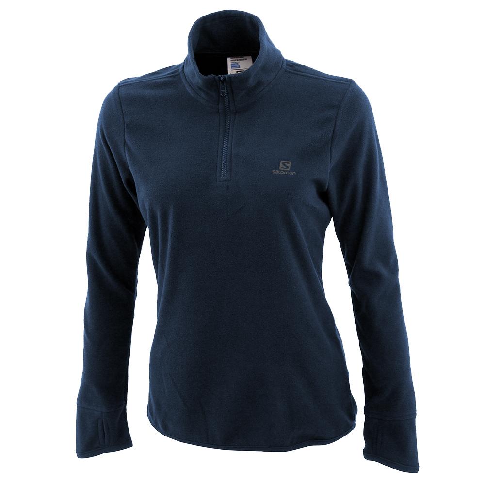 SALOMON KABRU HZ W Philippines - Women's Pullover - Navy | 527916-IQV